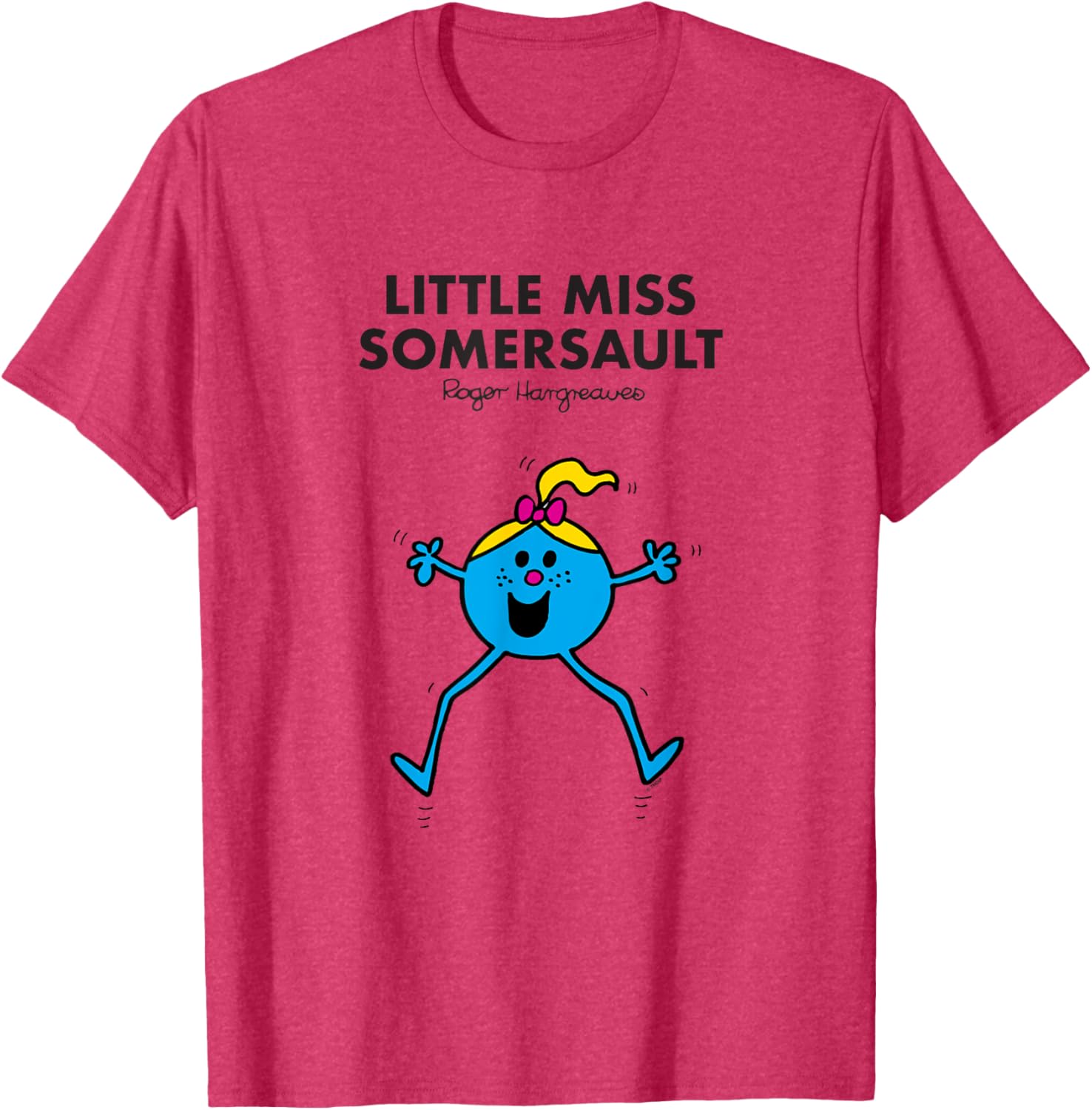 Mr Men Little Miss Somersault T-Shirt Fun and Colorful Kids Apparel - 3