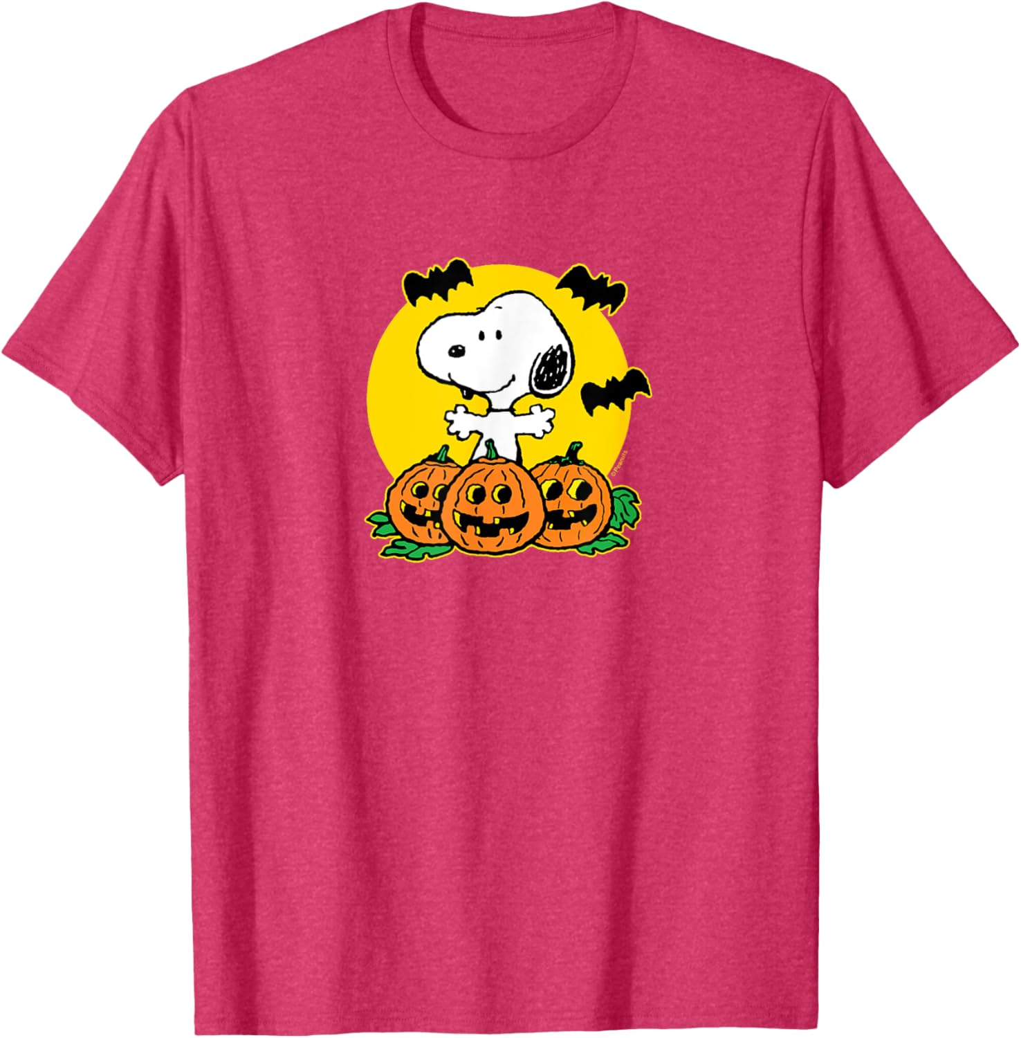 Snoopy Pumpkin Patch Halloween T-Shirt for Peanuts Fans - Fun Apparel - 11