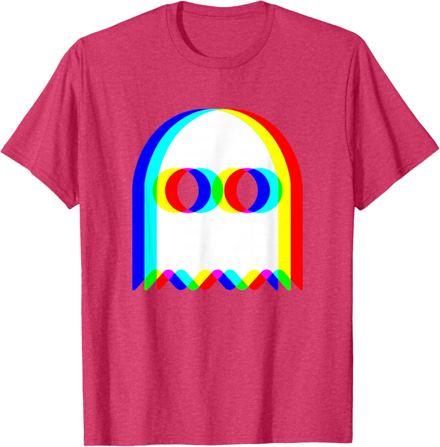 Funny Trippy Ghost Halloween T-Shirt for EDM Rave Party Fun - 9