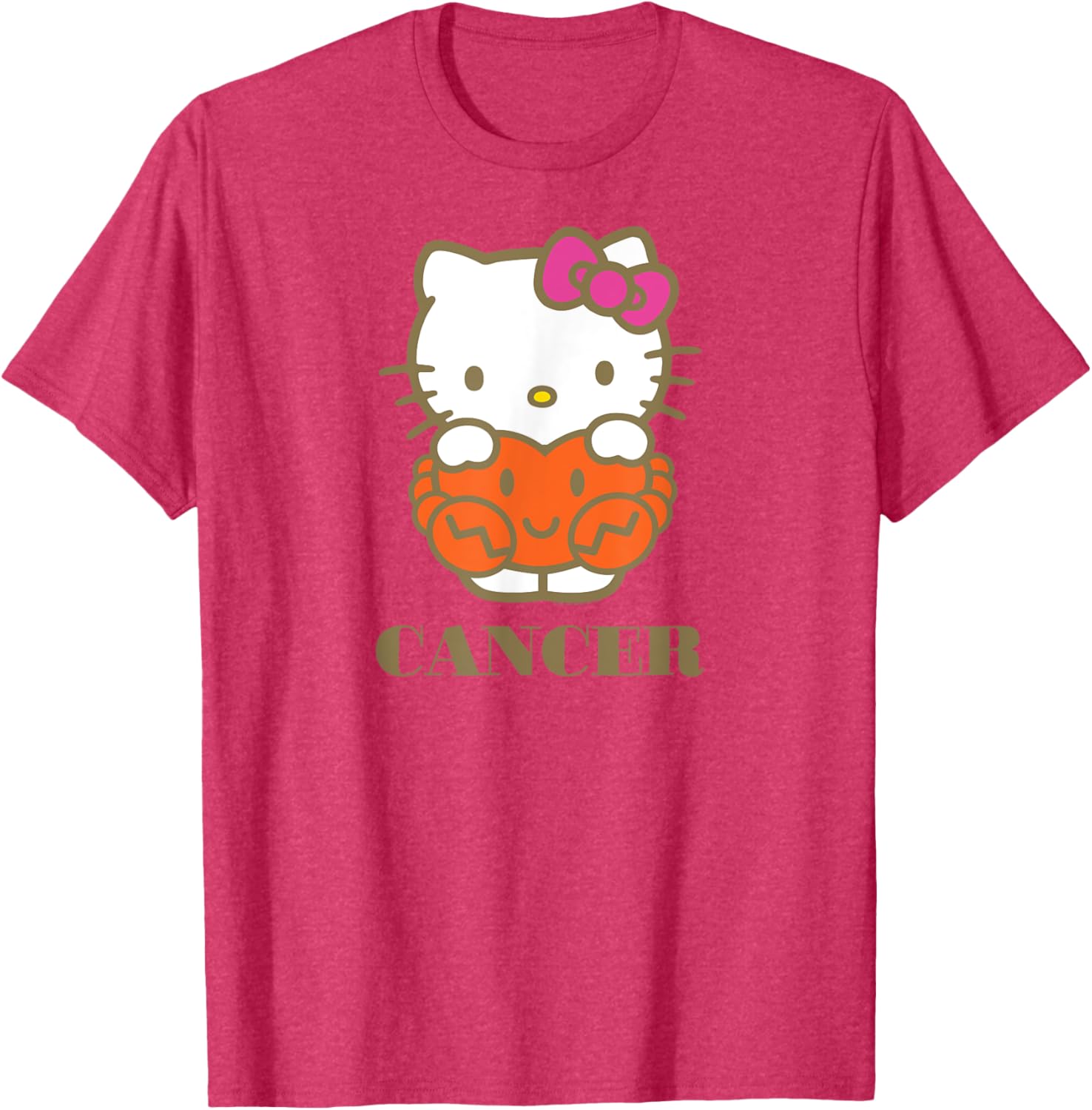 Cute Hello Kitty Zodiac Cancer T-Shirt for Stylish Fans and Collectors - 6
