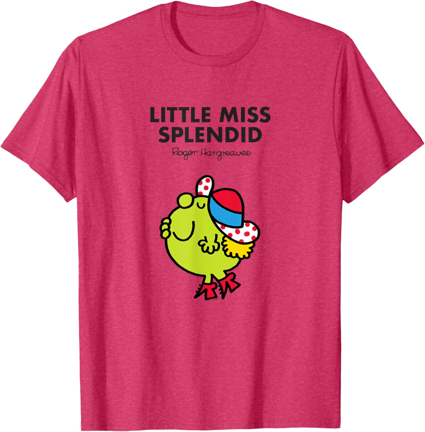 Mr Men Little Miss Splendid T-Shirt for Kids Fun Colorful Design - 8