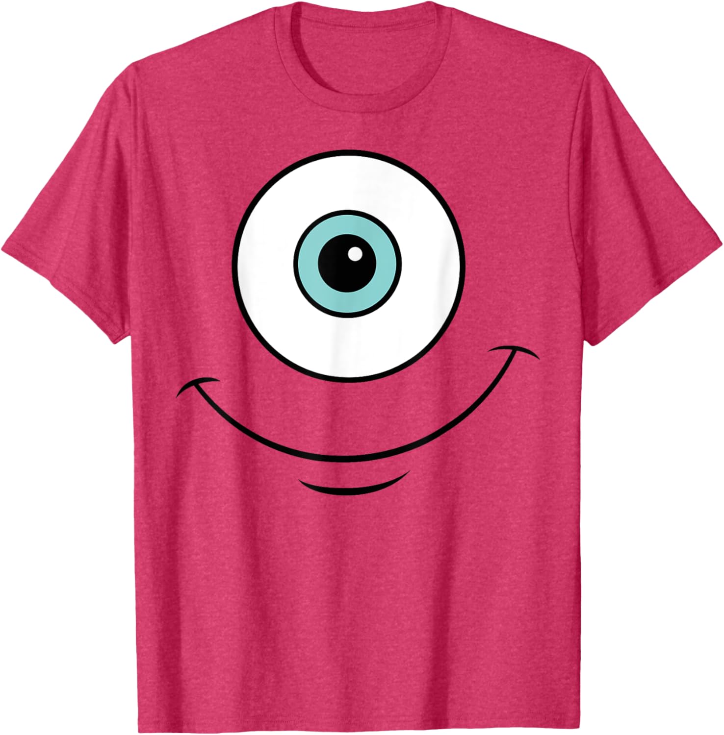 Disney Pixar Monsters Inc Mike Face Halloween Costume T-Shirt for Kids - 1
