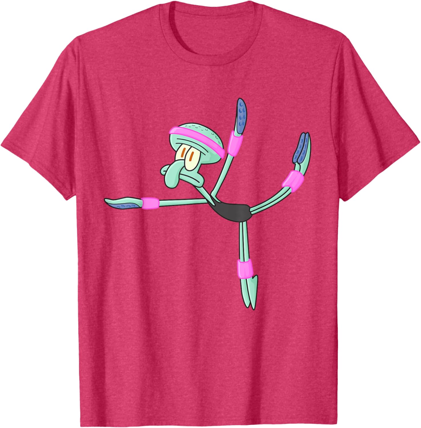 Mademark SpongeBob Squidward Ballerina T-Shirt for Fun Fashion Lovers - 3