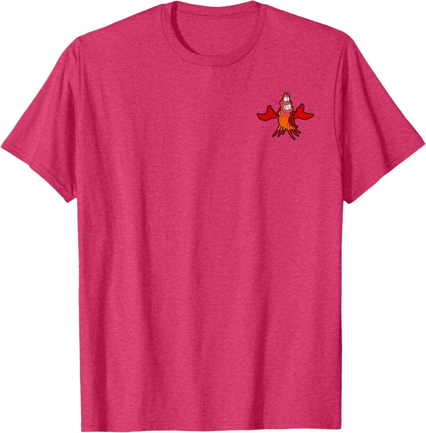 Disney The Little Mermaid Sebastian Crab Pocket Icon T-Shirt for Fun Style - 4