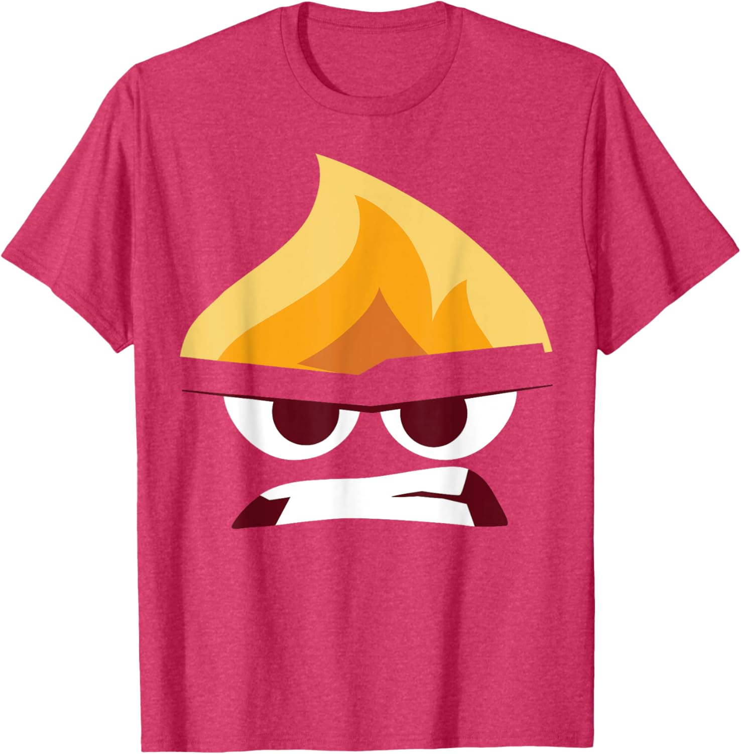 Disney Pixar Inside Out Angry Face Halloween T-Shirt for Kids and Adults - 3