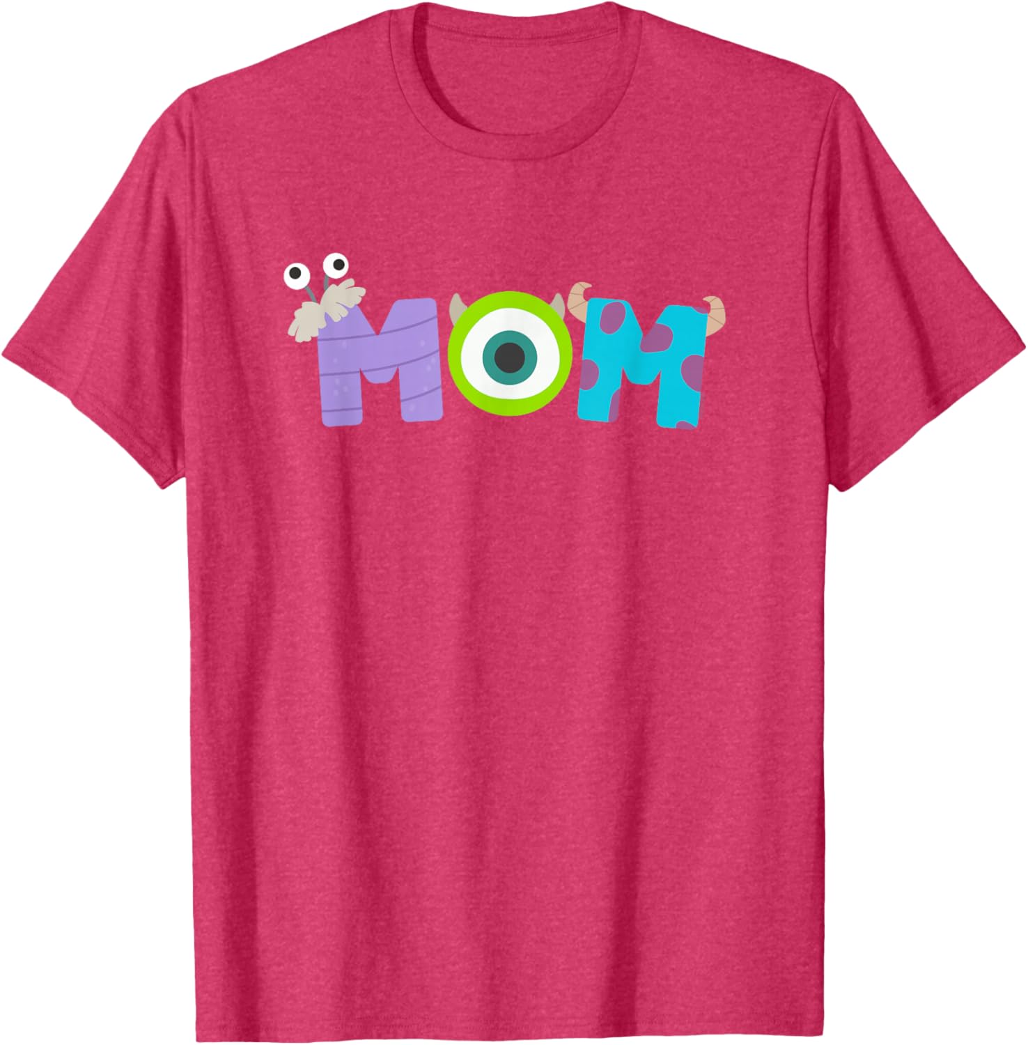 Monsters Inc Mom T-Shirt for Mother's Day Birthday Gift Clothing - 17