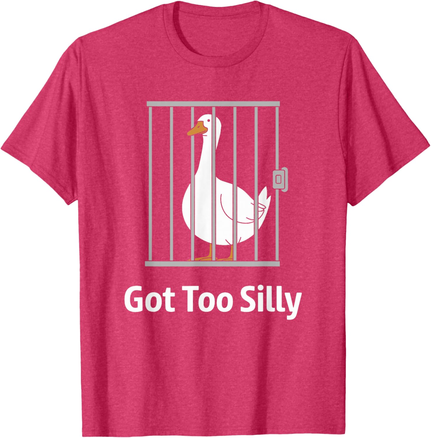 Funny Goose Pun T-Shirt for Animal Lovers – Got Too Silly Humor Shirt - 4