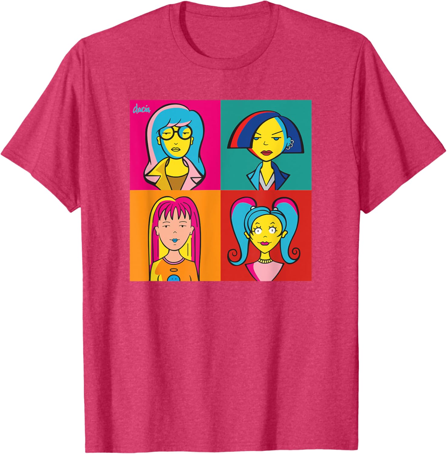 Mademark x Daria Ladies Pop Art T-Shirt - Fun Fashion for Every Occasion - 15