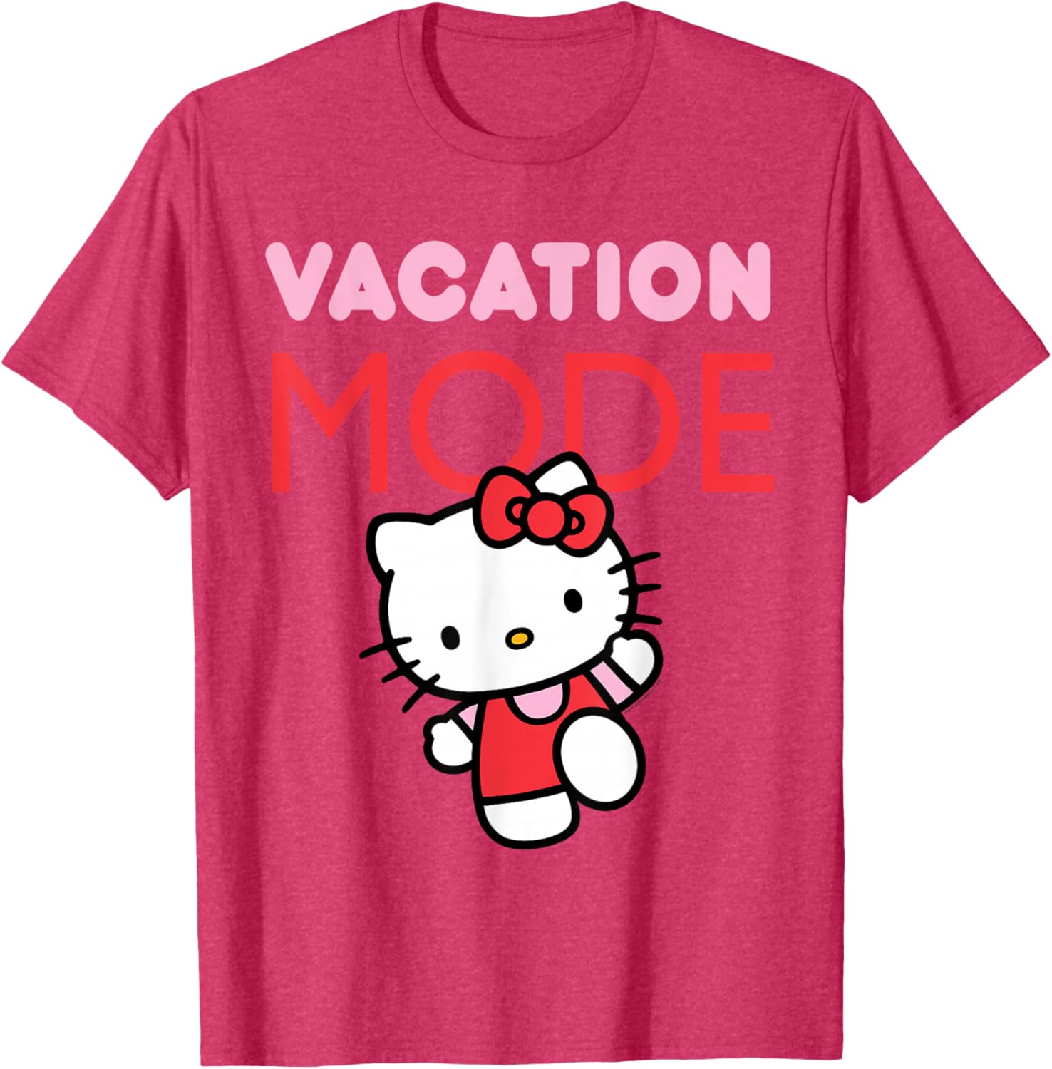 Hello Kitty Vacation Mode T-Shirt for Fun Summer Adventures - 5