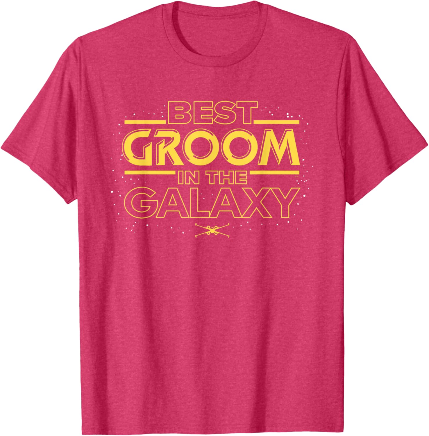 Star Wars Best Groom in the Galaxy T-Shirt for Weddings and Honeymoons - 3