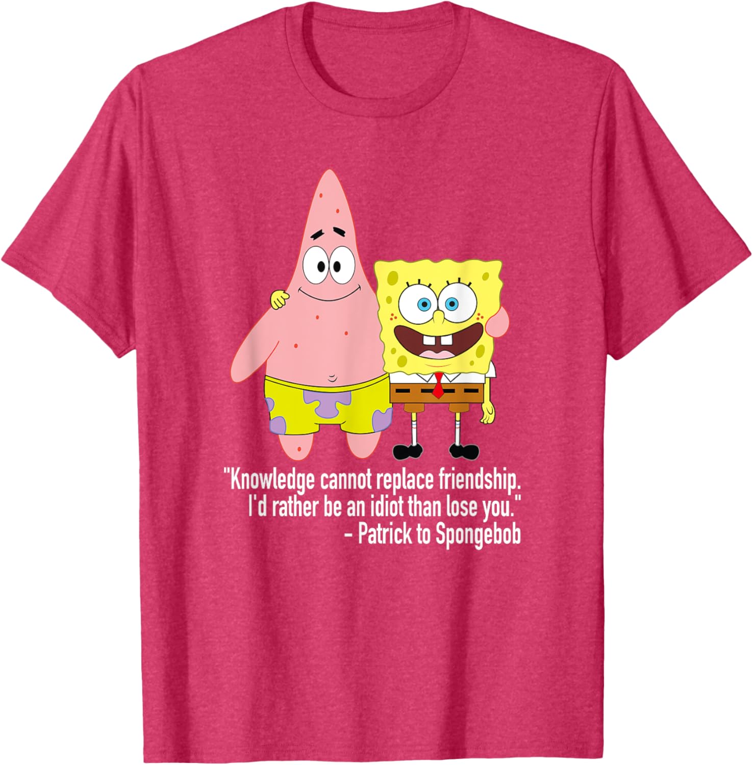 Mademark SpongeBob SquarePants Patrick and SpongeBob Friendship T-Shirt - 5