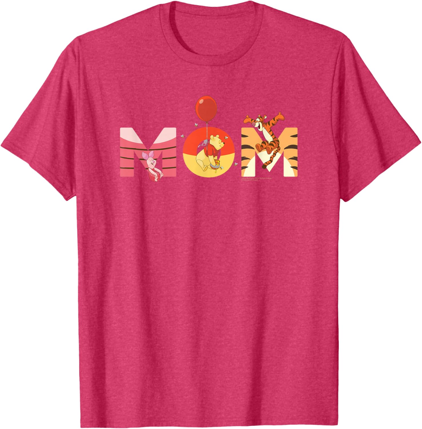 Disney Winnie the Pooh Mother's Day T-Shirt for Moms Birthday Gift - 14
