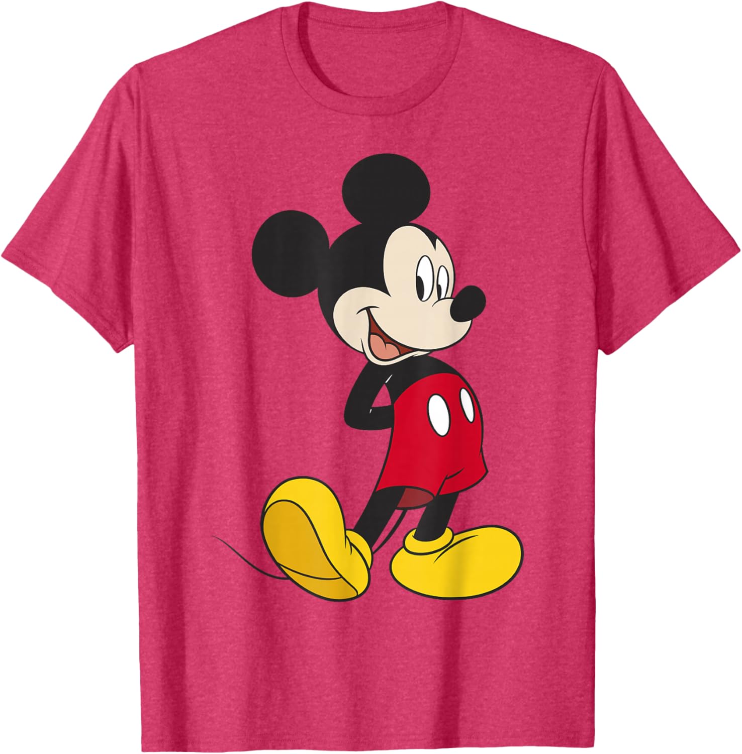 Disney Mickey and Friends Classic Mickey Mouse Portrait T-Shirt for Fans - 3