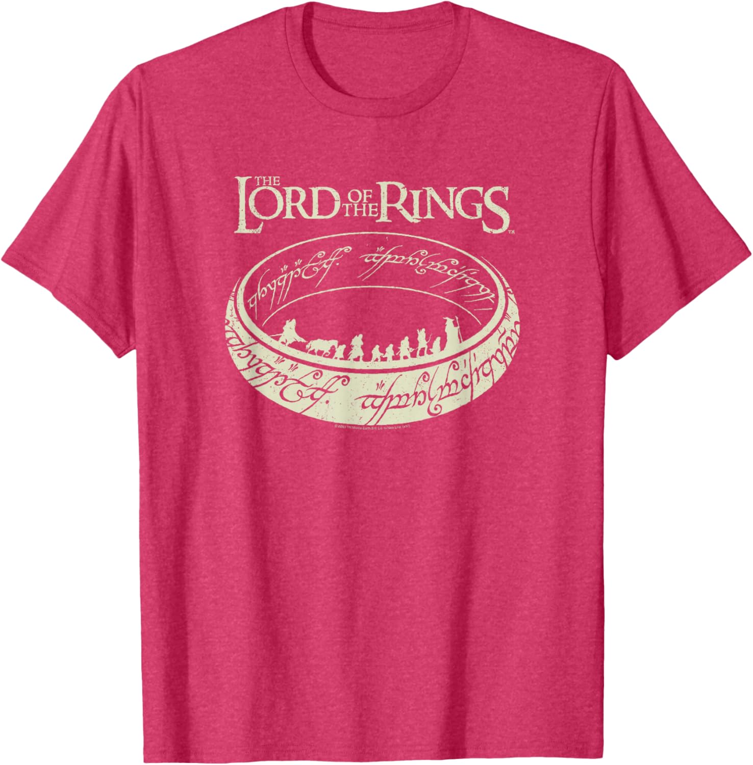 The Lord of the Rings Journey Ring Graphic T-Shirt for Fans - 1