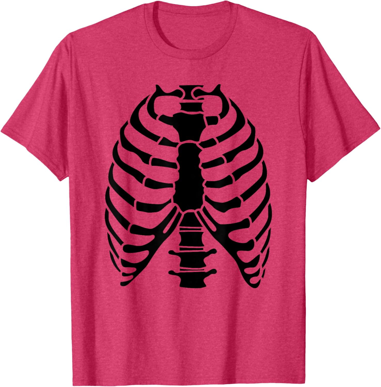 Skeleton Rib Cage Halloween Costume T-Shirt for Fun Celebrations - 14
