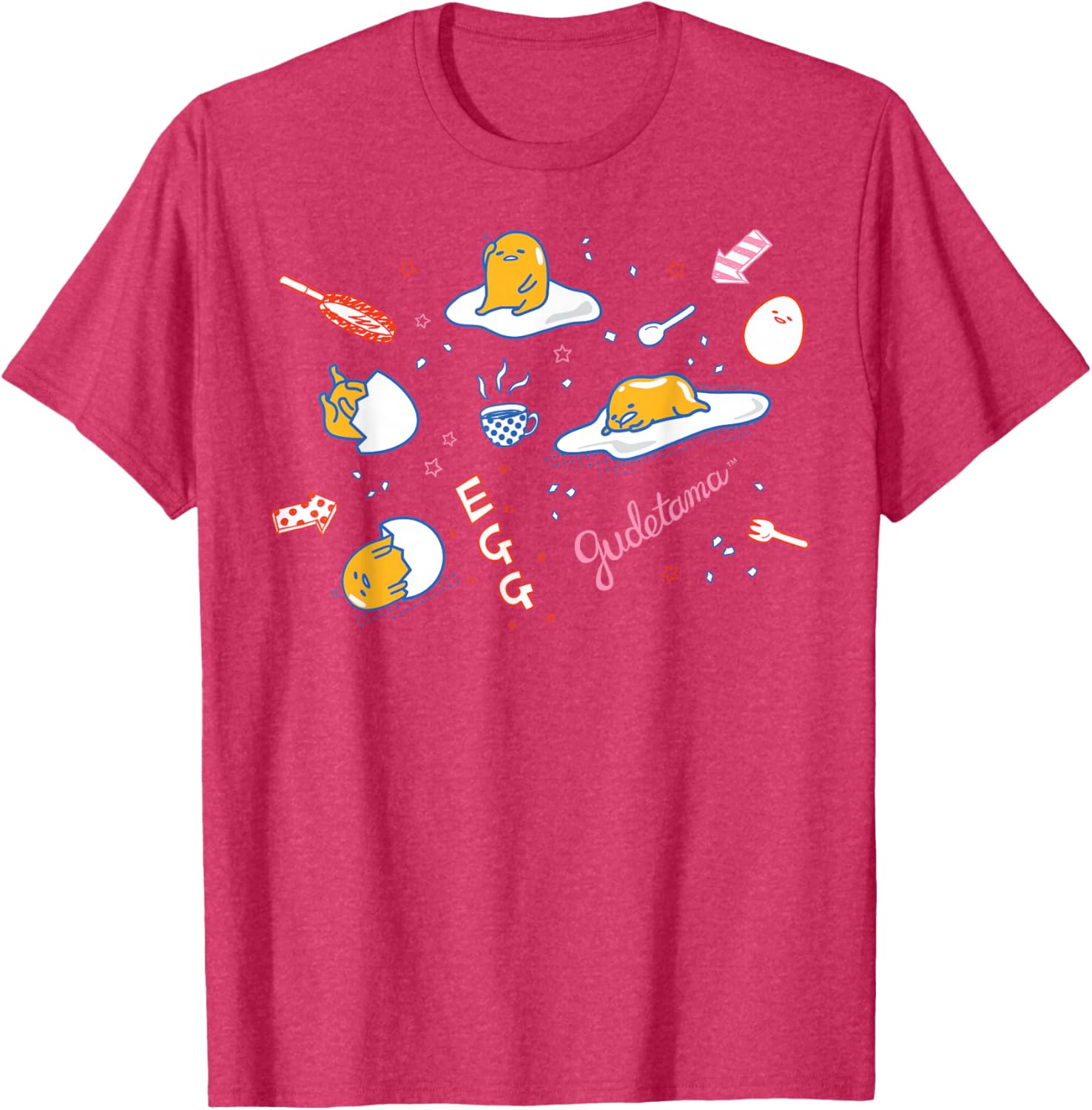 Gudetama Doodle T-Shirt Cute & Comfy for Fans of Lazy Egg Design - 21