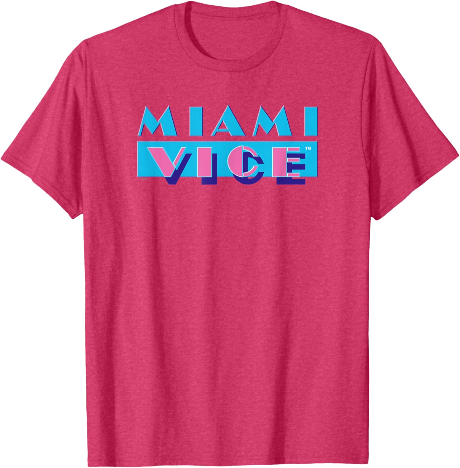Miami Vice Retro Logo T-Shirt for Stylish Fans of the Classic Series - 7