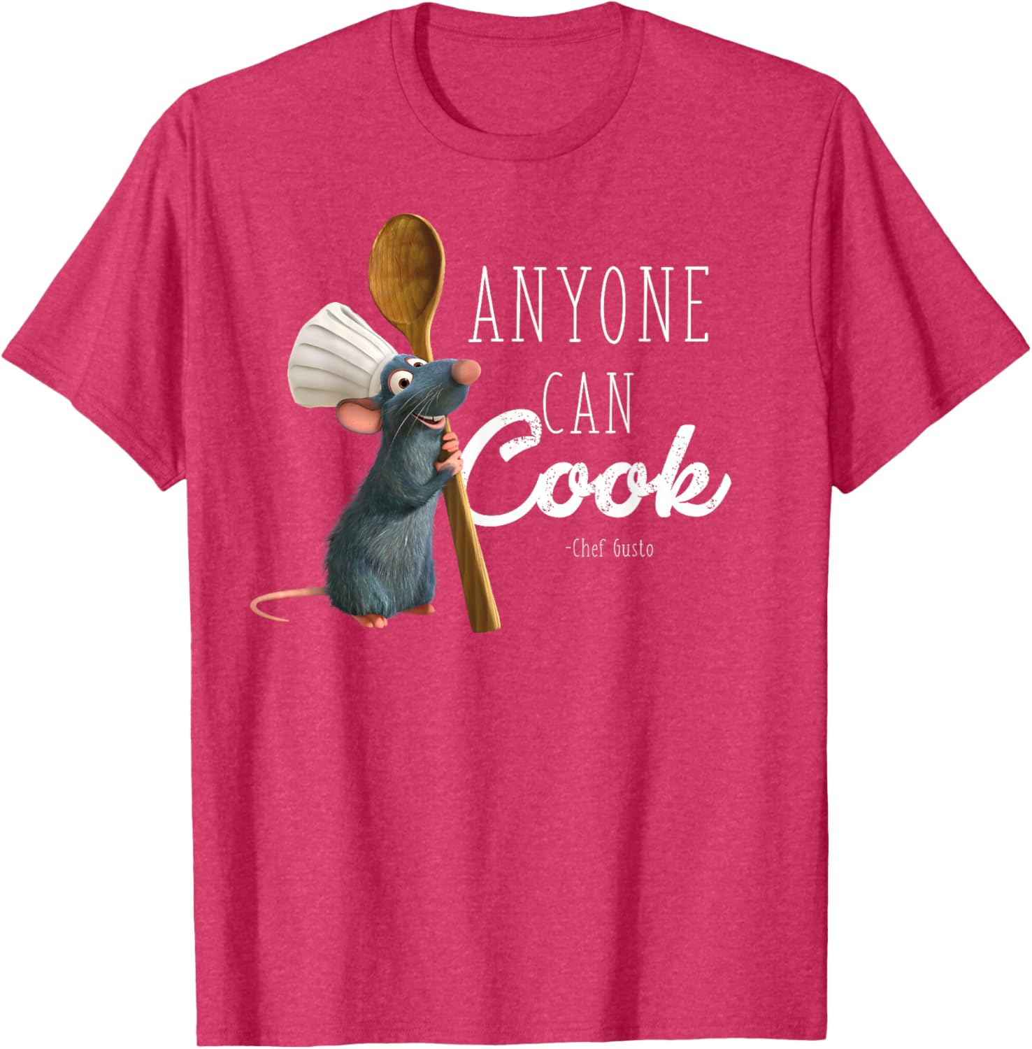 Disney Pixar Ratatouille Remy Quote T-Shirt for Food Lovers and Fans - 1