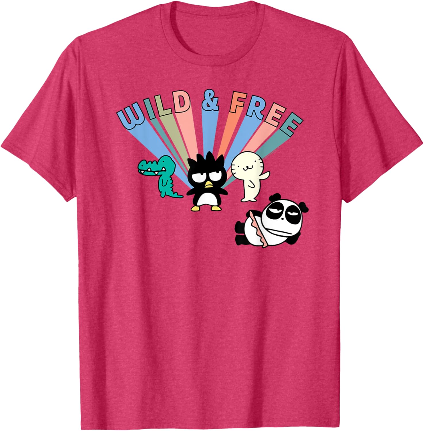 Badtz-Maru Wild and Free T-Shirt - Cute Graphic Tee for Fun Outfits - 18