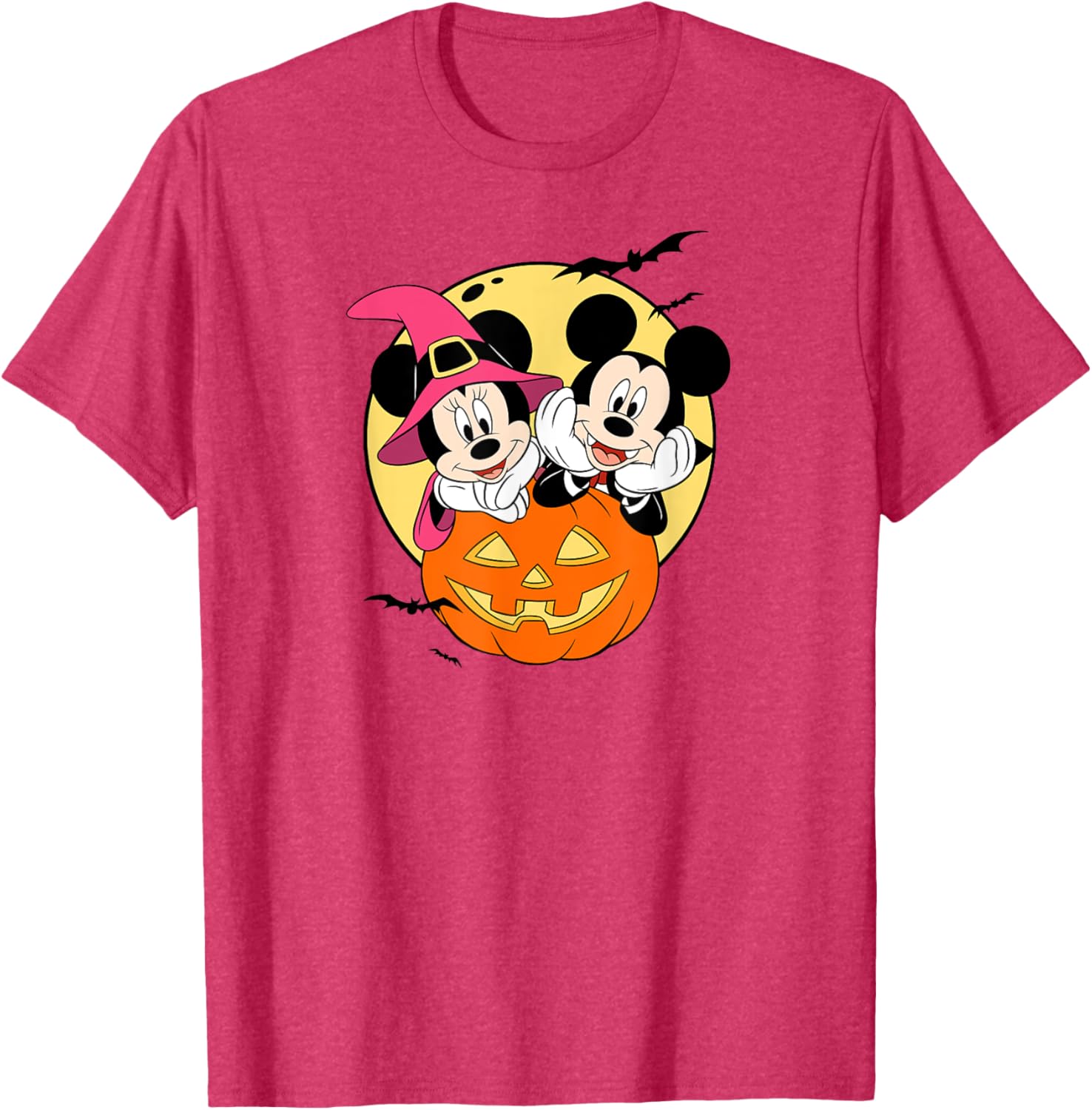 Adorable Disney Mickey and Minnie Halloween T-Shirt for Kids and Adults - 2
