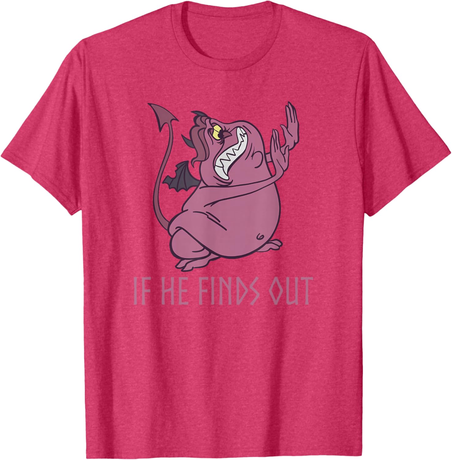 Disney Hercules Pain If He Finds Out Quote T-Shirt for Fans - 4