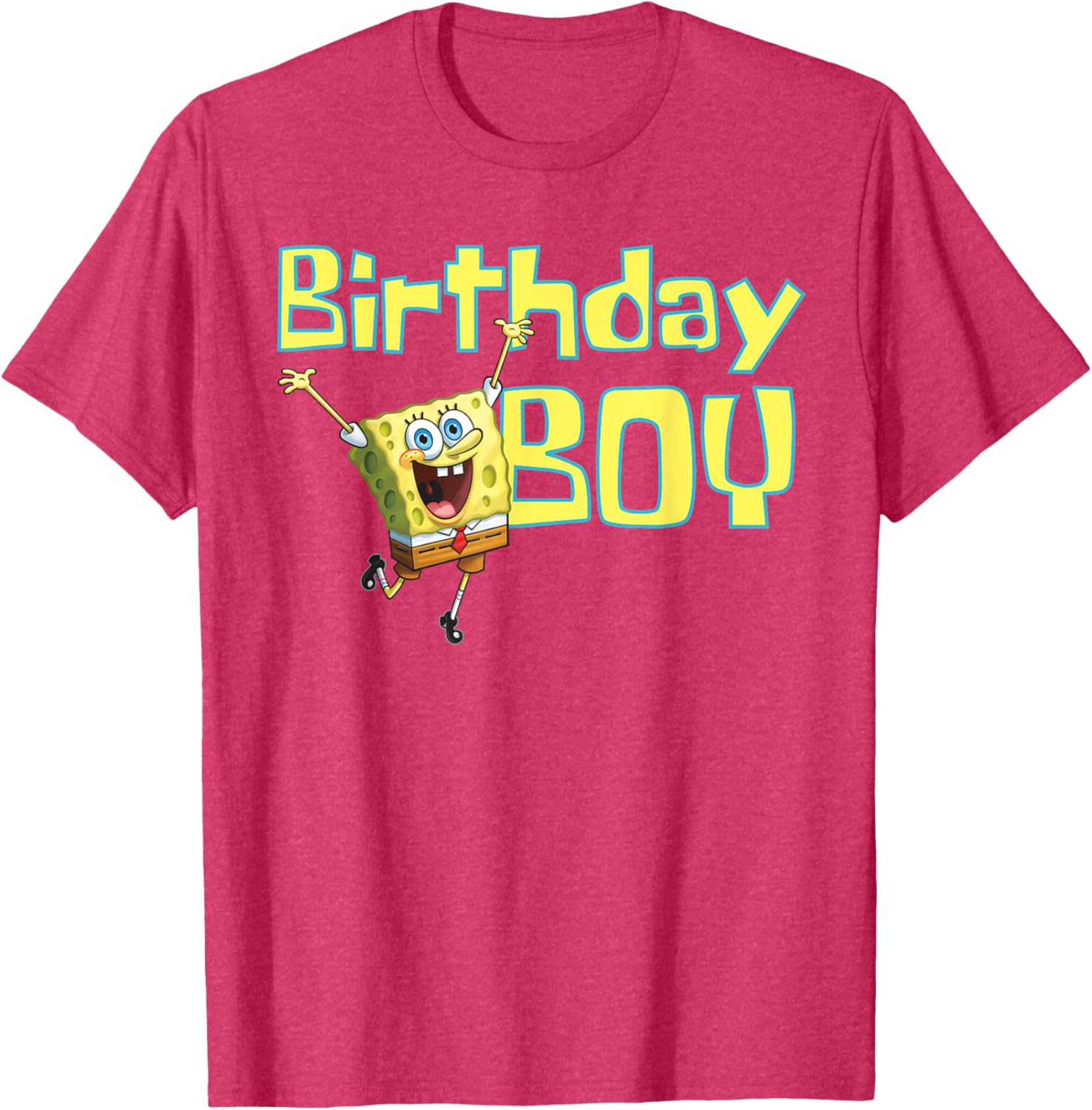 Mademark SpongeBob SquarePants Birthday Boy T-Shirt for Fun Celebrations - 6