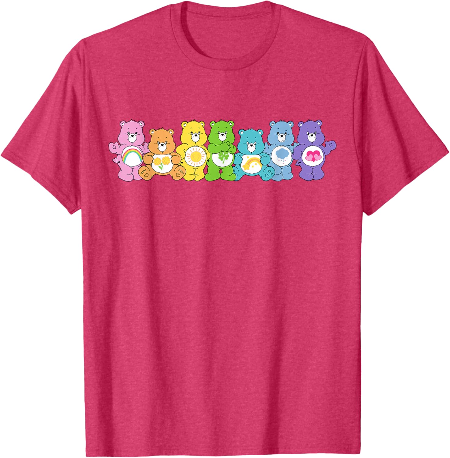 Care Bears Rainbow Kingdom Original Bears T-Shirt for Kids and Adults - 5