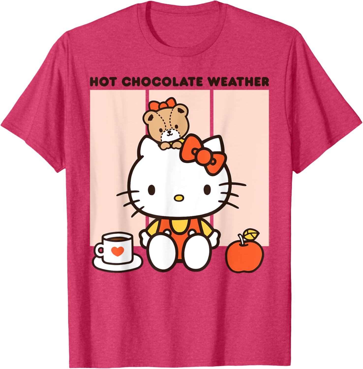 Hello Kitty Hot Chocolate Weather T-Shirt for Cozy Winter Style - 19