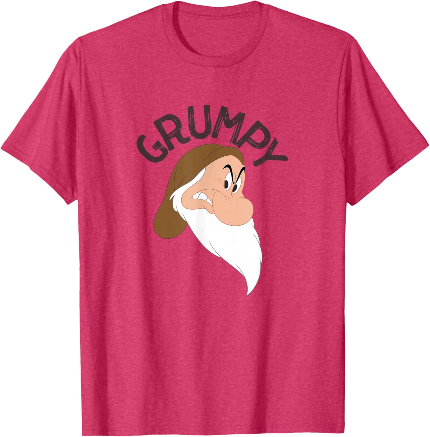 Disney Snow White Grumpy Face T-Shirt for Fun Loving Fans - 5