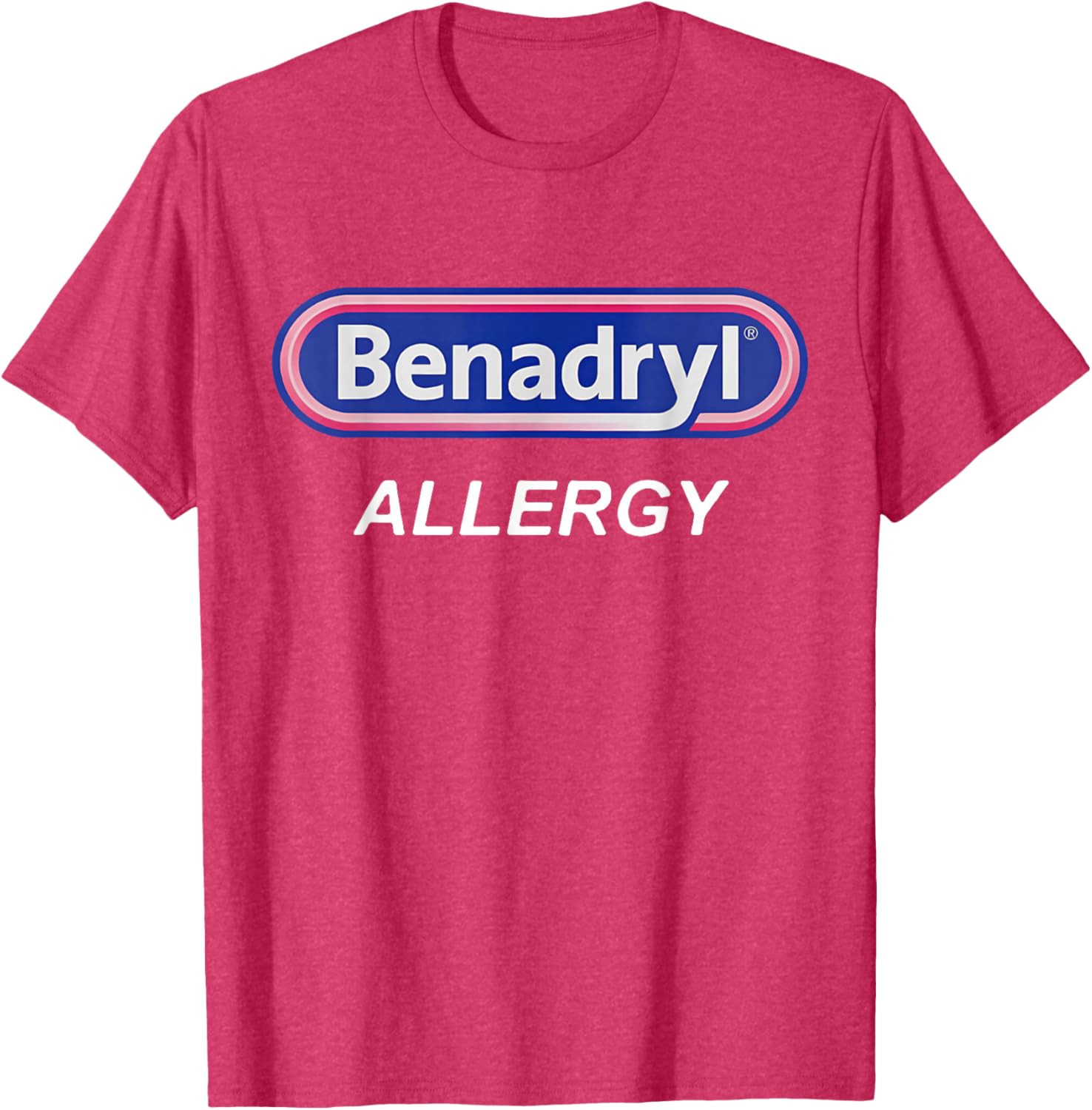 Benadryl Allergy Funny Nurse T-Shirt for Pharmacy Halloween Costume - 4