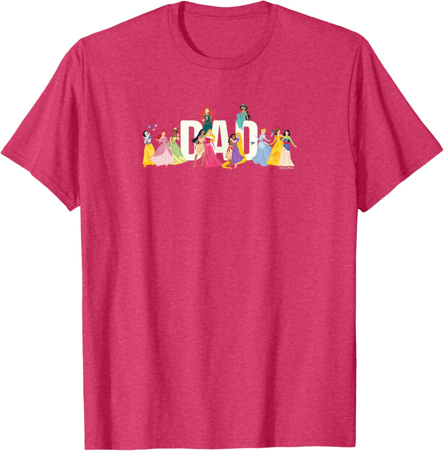 Disney Princess Dad Squad Family Reunion Vacation T-Shirt for Fun Trips - 5