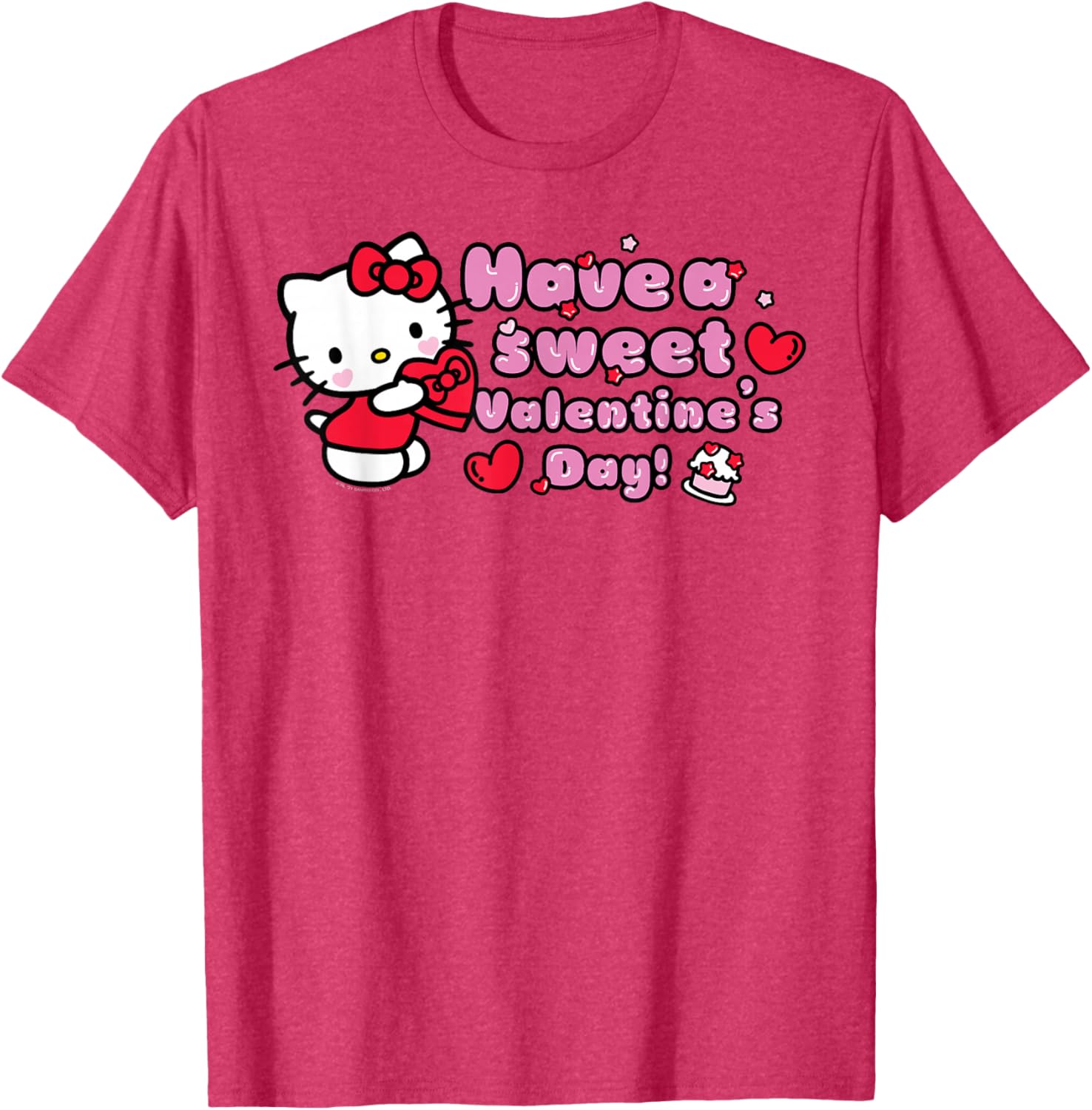 Hello Kitty Valentine's Day T-Shirt Cute and Sweet Gift for Her - 2