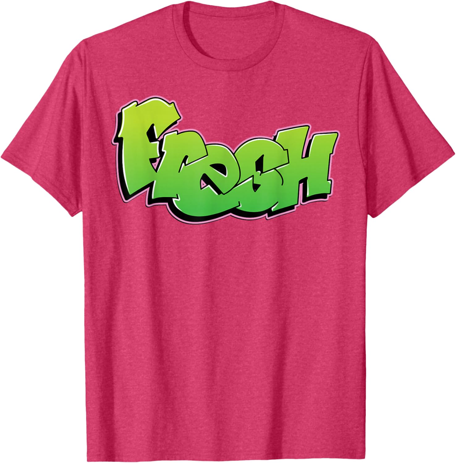 Fresh Graffiti Style Graphic T-Shirt for Trendy Fashion Lovers - 1
