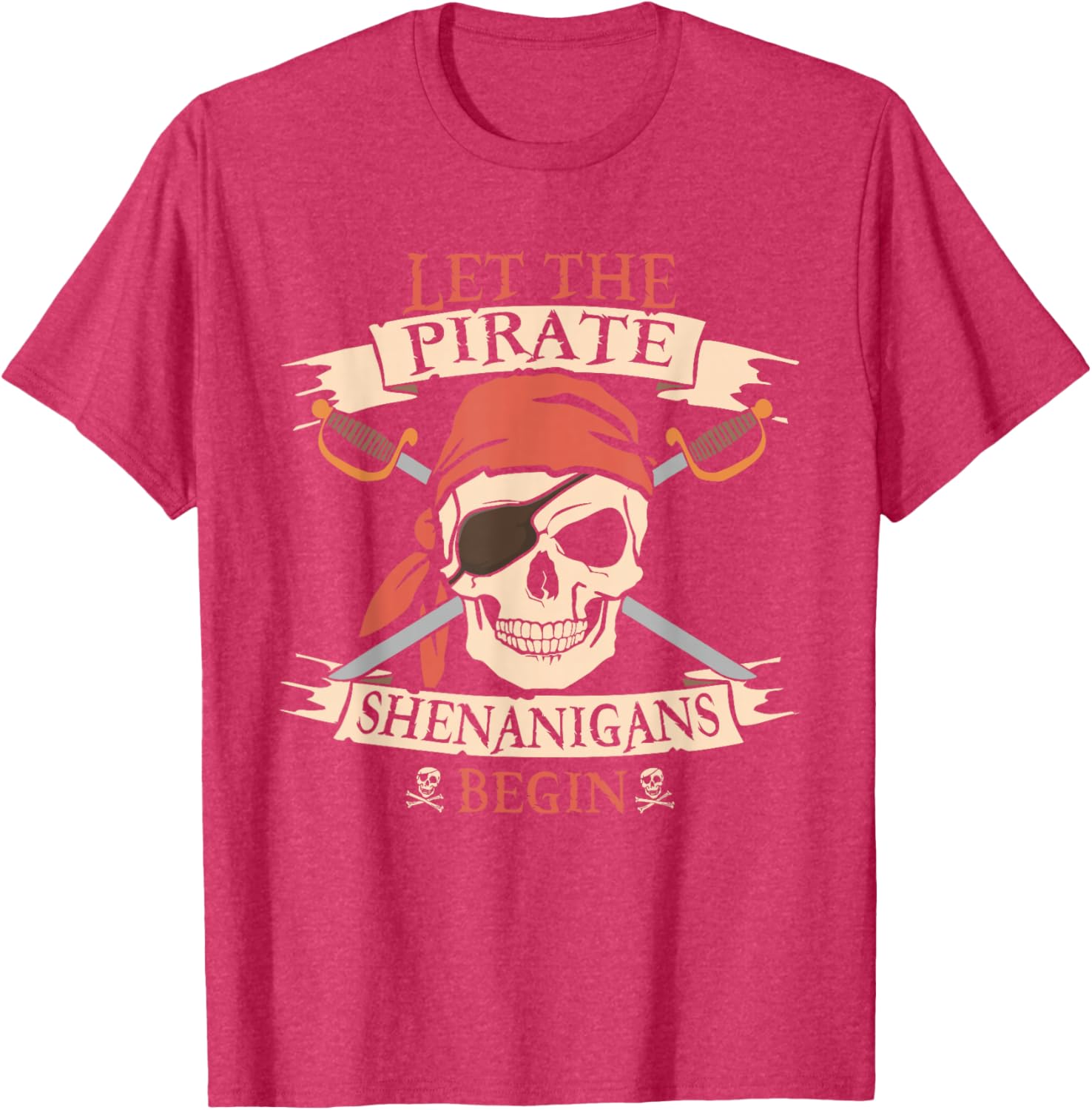 Pirate Shenanigans Skull Bandana Halloween T-Shirt for Boys - 18