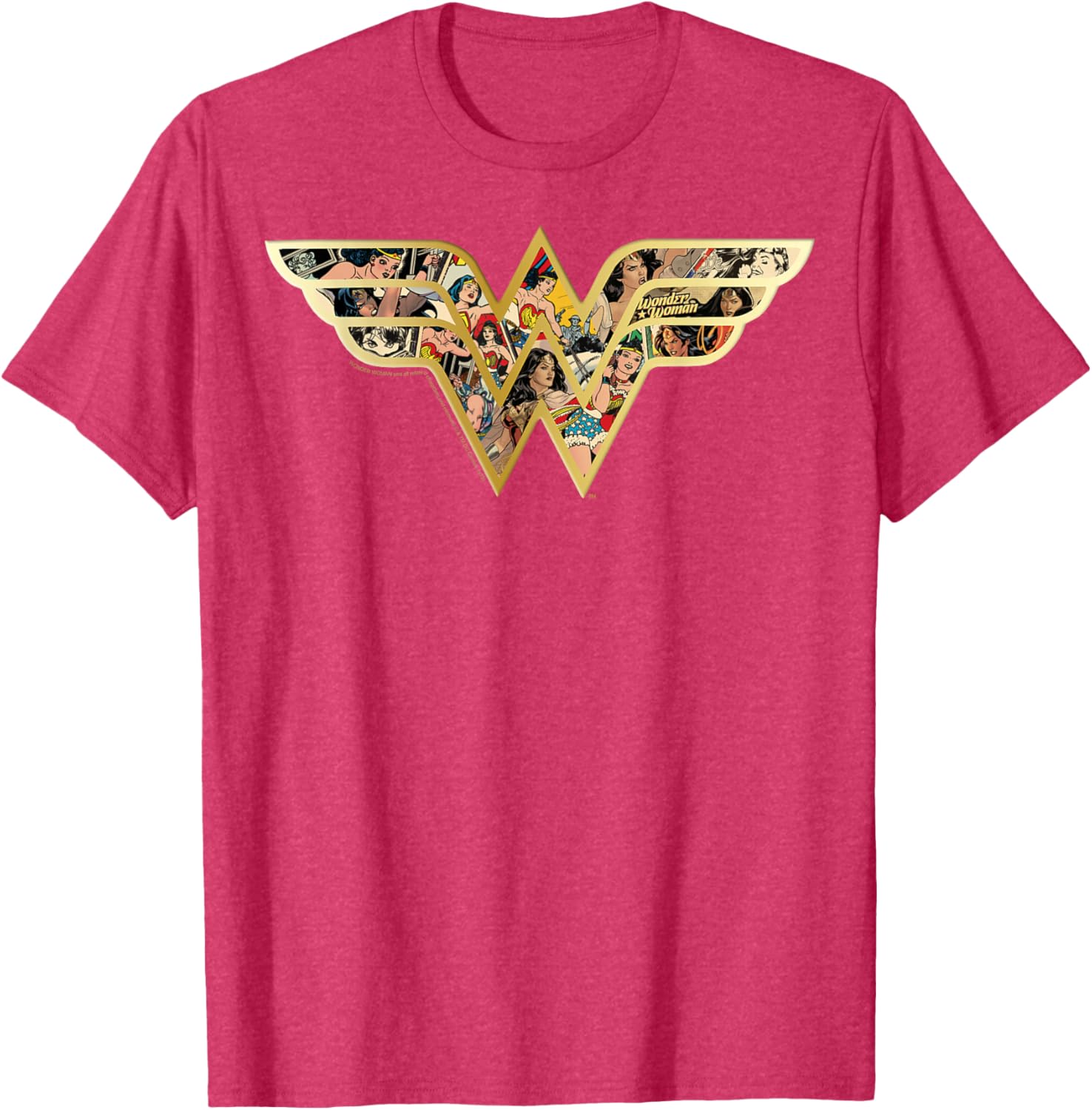 Wonder Woman Superhero Comic Logo T-Shirt for Fans and Collectors - 2