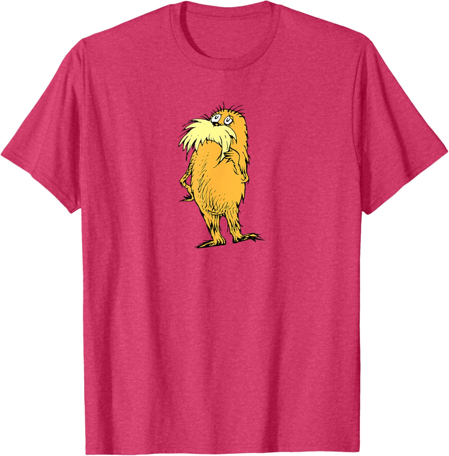 Dr. Seuss The Lorax Thinking T-Shirt for Kids and Adults - Fun Tee - 10