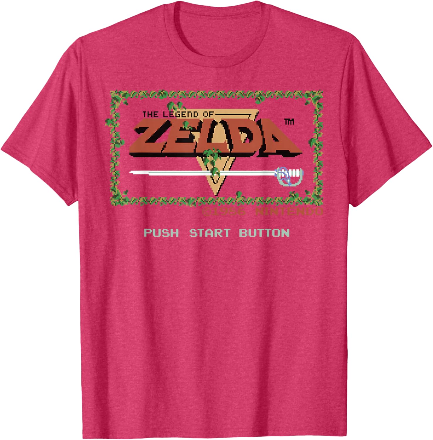 Nintendo Legend of Zelda Classic NES T-Shirt for Gaming Fans - 8