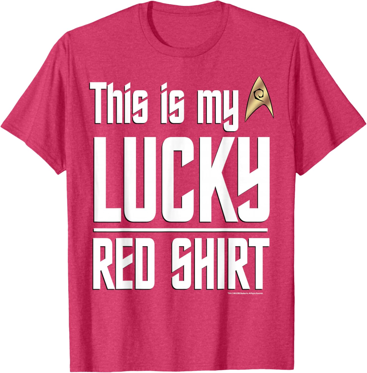 Star Trek Original Series Lucky Red Shirt T-Shirt for Fans and Collectors - 2