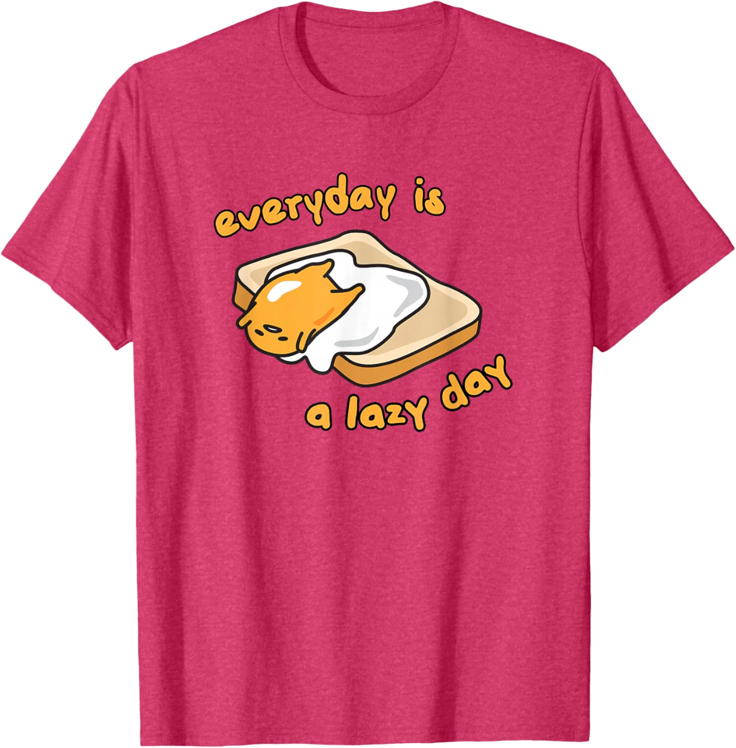 Gudetama Lazy Day T-Shirt for Relaxed Comfort and Fun Style - 10