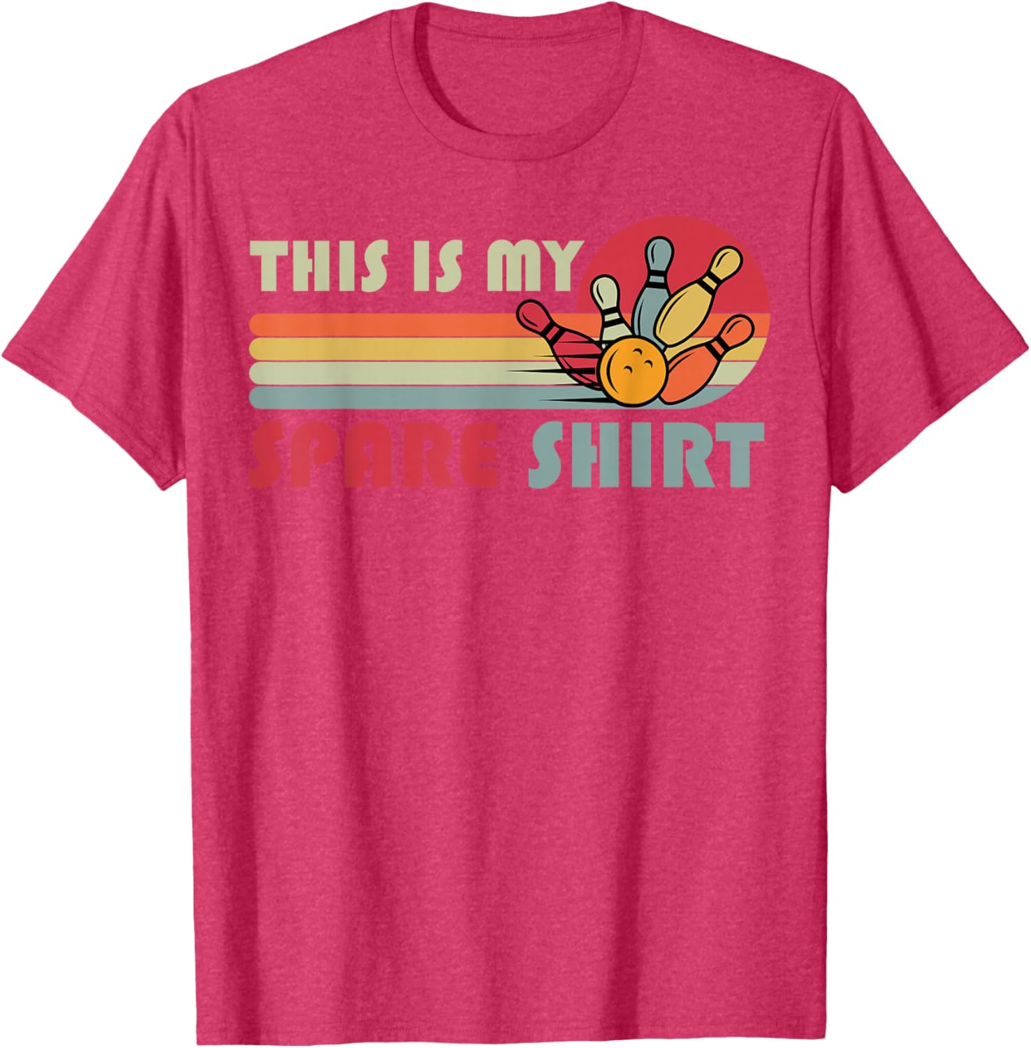 Funny Spare Bowling T-Shirt for Men, Women, and Kids - Perfect Team Gear - 25