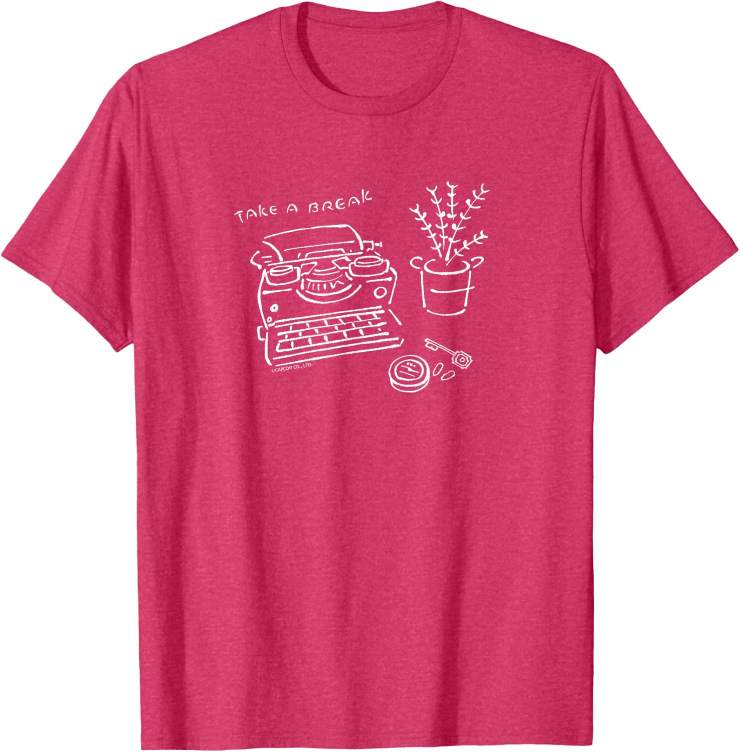 RESIDENT EVIL Line Art A T-Shirt for Fans of Gaming and Style - 3