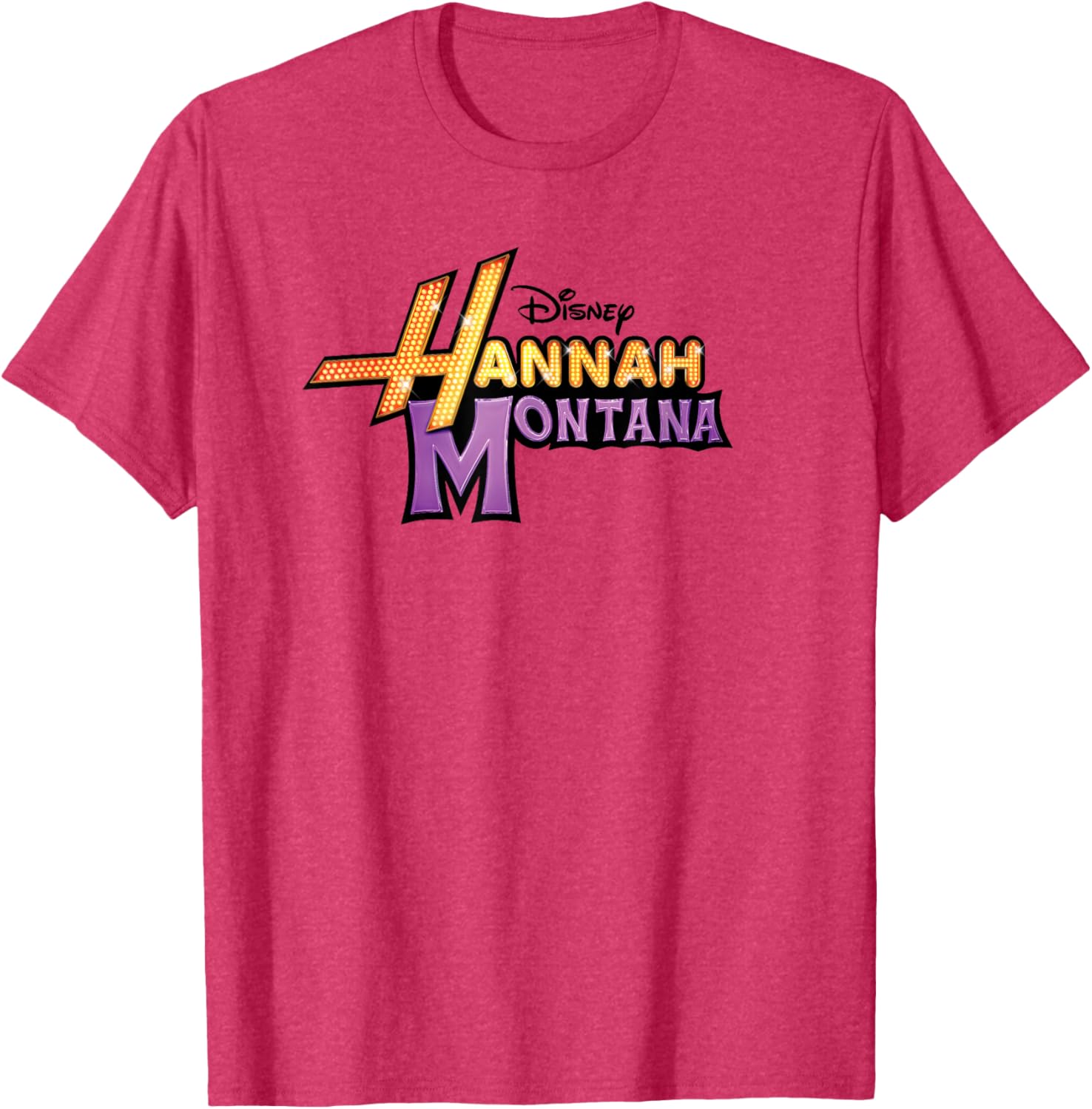 Disney Hannah Montana Logo T-Shirt for Fans of Fun and Fashion - 1