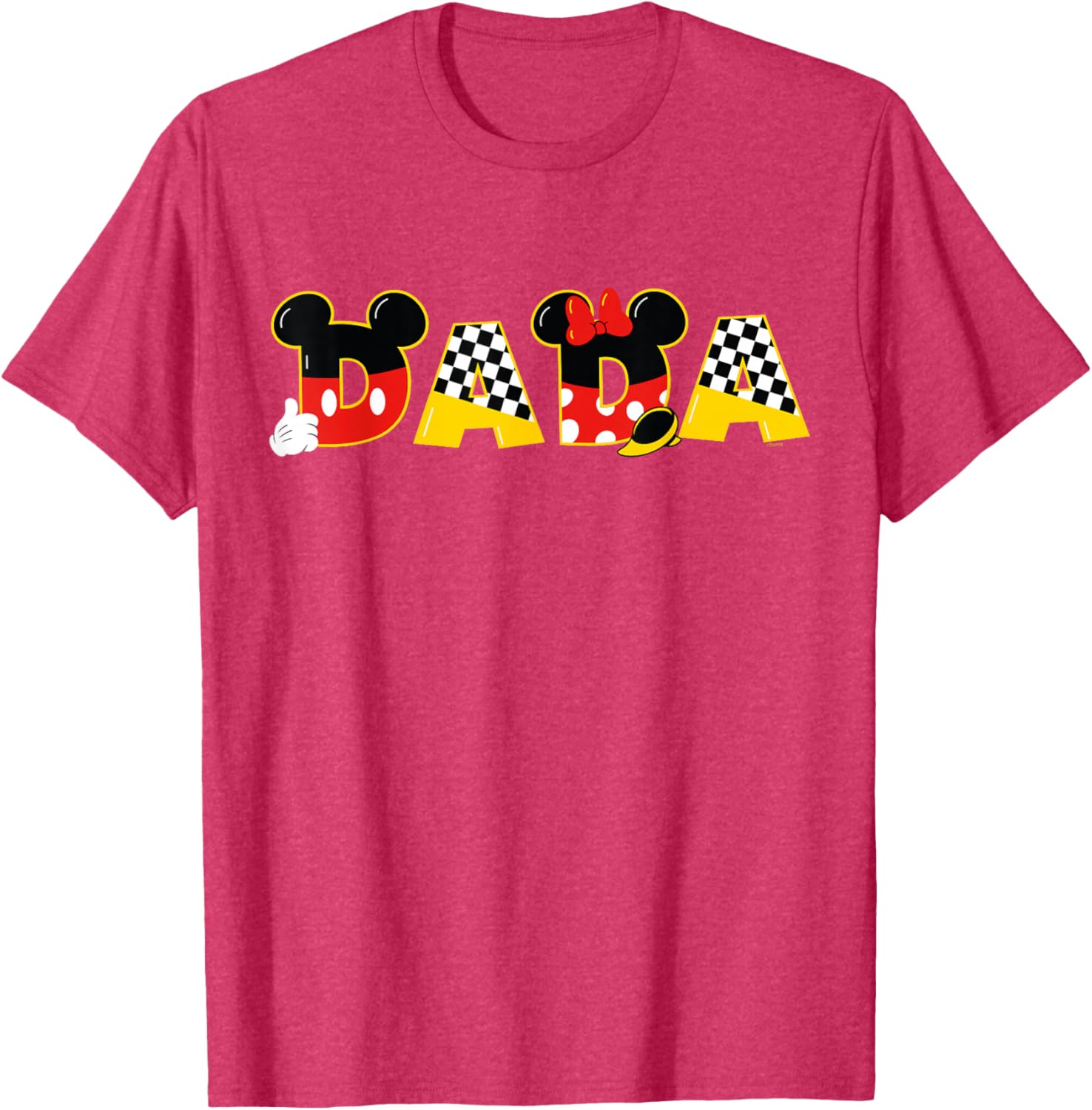 Disney Mickey Minnie Dada T-Shirt Perfect for Father's Day and Family Trips - 21