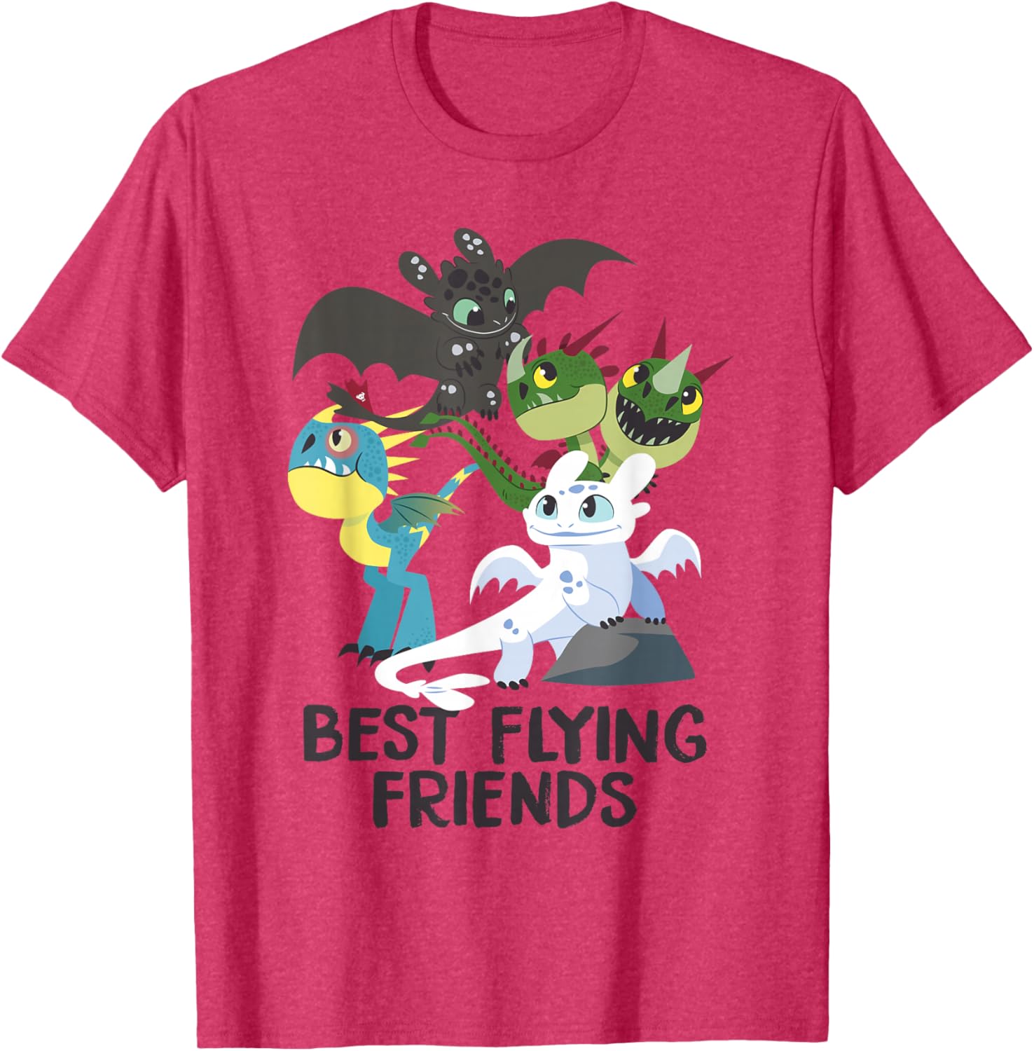 How to Train Your Dragon 3 Best Friends T-Shirt for Fans and Kids - 3