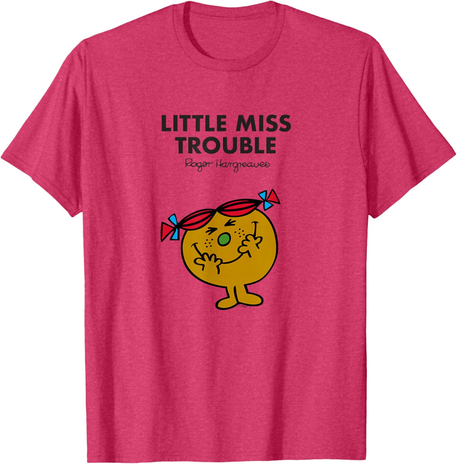 Mr Men Little Miss Trouble T-Shirt Fun and Colorful Kids Apparel - 8