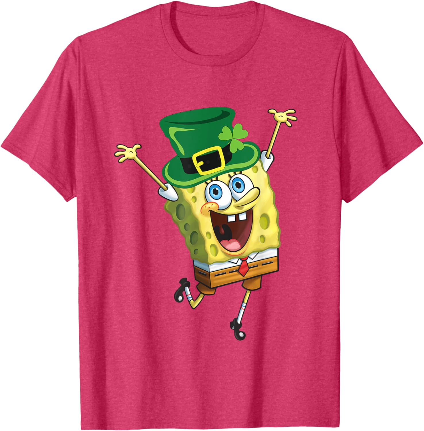 SpongeBob SquarePants St Patricks Day T-Shirt for Fun Festive Style - 17