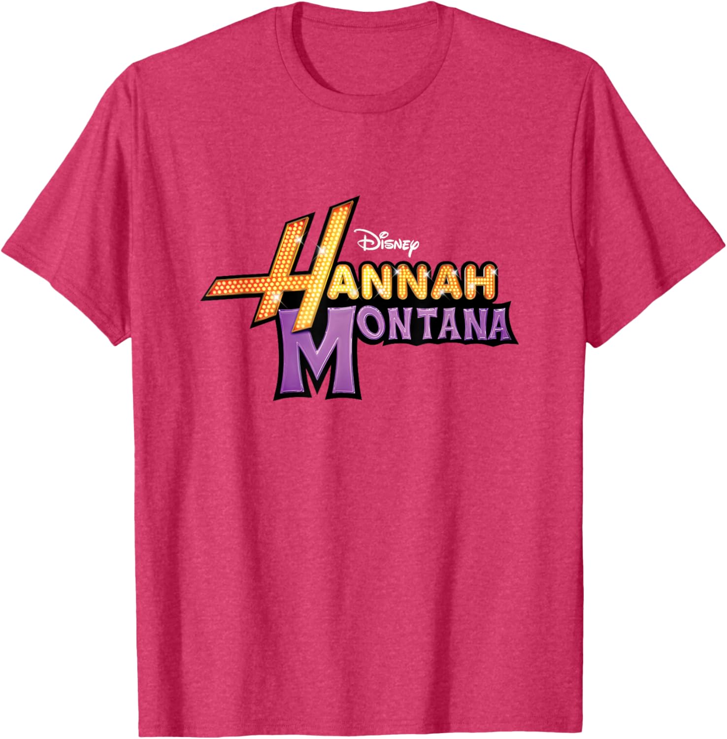 Disney Hannah Montana Big Logo T-Shirt for Classic Fans and Style - 5