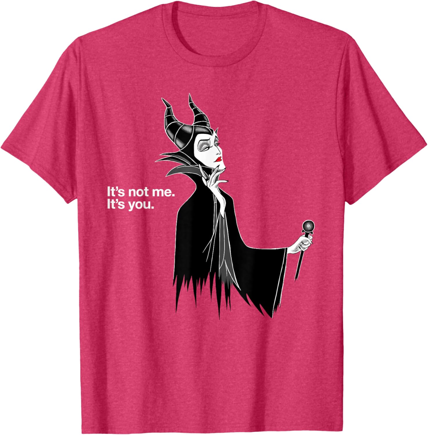 Disney Villains Maleficent It's Not Me It's You T-Shirt for Fans - 12