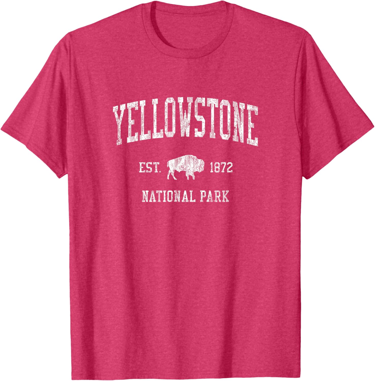 Vintage Yellowstone National Park T-Shirt for Nature Lovers and Sports Fans - 9