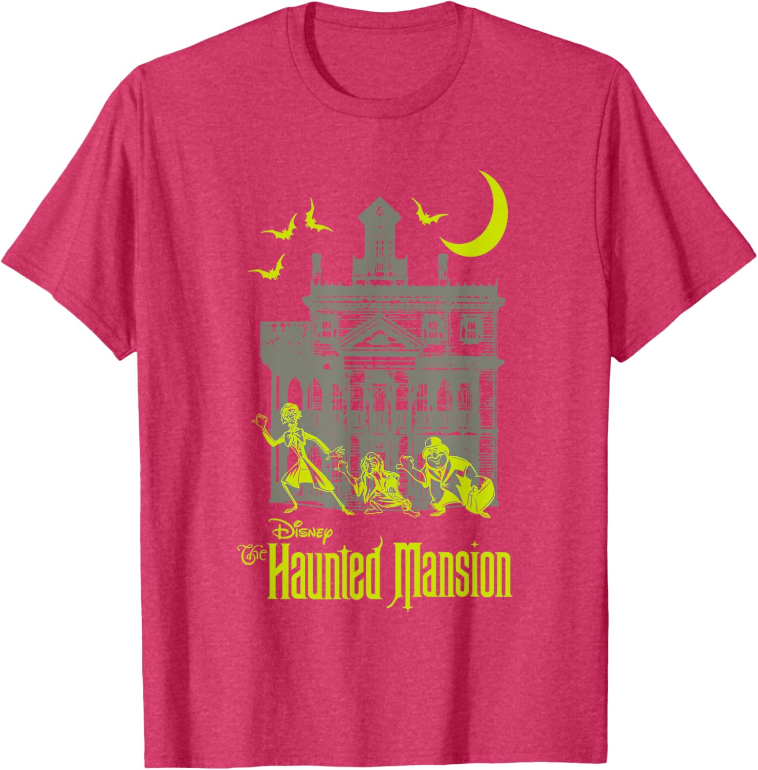 Haunted Mansion Hitchhiking Ghosts Silhouettes T-Shirt for Fans - 7